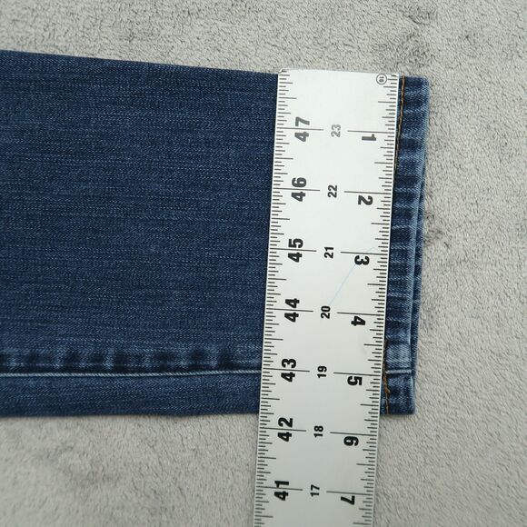 Chico's Jeans Women's Size 0 US-4 Blue Mid-Rise So Slimming Skinny 30" Inseam - Picture 5 of 16